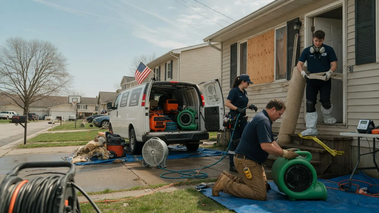 Water Damage Restoration in Christiana, TN near me